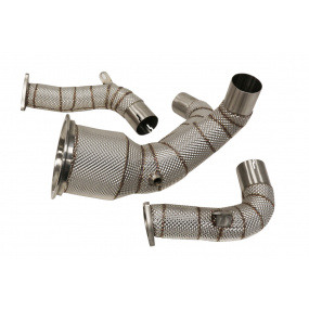 Downpipe Audi SQ5 Q7 S4 B9 S5 F5 Porsche Panamera 971 Cayene 9YA VW Touareg 3.0 TFSI Heat Shield