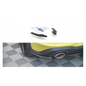 Splitter Volkswagen Golf 8 GTI Clubsport Tył Boczne Racing Durability Black-Red