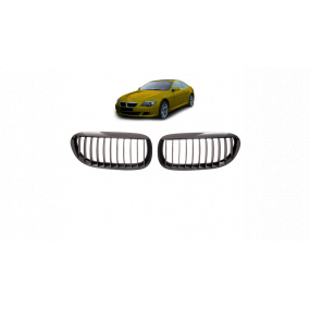 Gril BMW 6 E63 E64 jednotlivé žebro Lesklá černá Gril BMW 6 E63 E64 jednotlivé žebro Lesklá černá