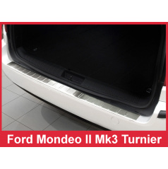 Nerez kryt- ochrana prahu zadního nárazníku Ford Mondeo II Mk3 Turnier 2000-07