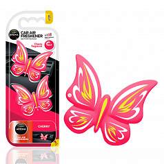 Osvěžovač vzduchu AROMA FANCY SHAPES BUTTERFLY Cherry