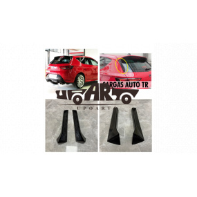 Zadní křídlo SEAT LEON Lesklá černá