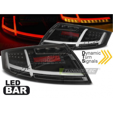 Audi TT 04.2006-02.2014- zadní lampy black LED BAR