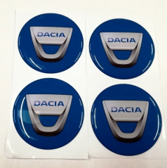 Znak Dacia průměr 55 mm, 4 ks