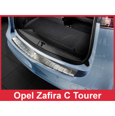 Nerez kryt- ochrana prahu zadního nárazníku Opel Zafira C Tourer 2012-16