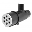 Zástrčka přívěsu 7 PIN TYP S 24V TIR 