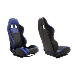 Sportovní křeslo MONZA Kůže Modrá