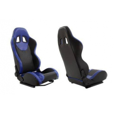 Sportovní křeslo MONZA Kůže Modrá