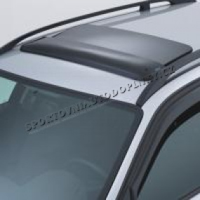 Větrná clona střešního okna, Škoda Superb