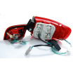 Audi A3 8P 2004-08 Sportback zadní lampy red white  LED