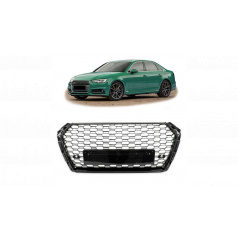 Gril Audi A4 B9 Lesklá Černá