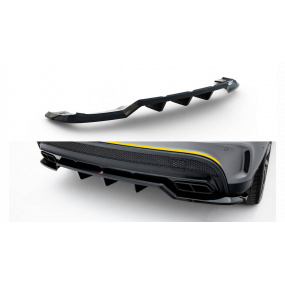 Splitter Mercedes-Benz GLA 45 AMG X156 Tył Środkowy z Dyfuzorem v.2