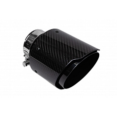 Koncovka tlumiče 114mm vstup 70mm Carbon Gloss