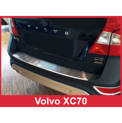 Nerez kryt- ochrana prahu zadního nárazníku Volvo XC70 2007-13