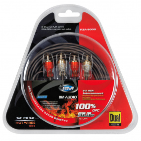 Signálový kabel RCA 5m RZA-5000 Boschmann