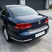 Nerez broušený kryt hrany zadního nárazníku Omtec VW Passat 2010+ sedan, VW Arteon 2018+