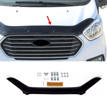Deflektor přední kapoty  Ford Tranzit, Tourneo Custom  2018-23