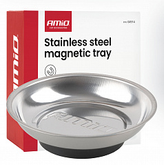 Magnetická miska z nerezové oceli 110 mm AMIO-04914