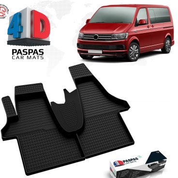 Gumový set 4D přesných autokoberců VW T6 2015-25