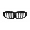 Gril BMW 1 F40 dvojité žebrování Gloss Black