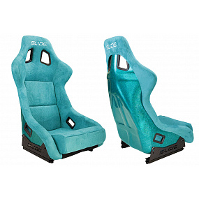 Sportovní sedadlo SLIDE KS2 Premium Mořská modř Velur & Mořská modř Třpyt