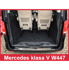 Nerez kryt-ochrana prahu zadního nárazníku Mercedes V W 447 Vito III 2014+