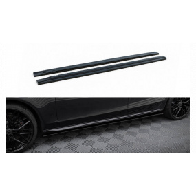 Dokładka Audi A4 B8 Progi v.1 Gloss Black Dokładka Audi A4 B8 Progi v.1 Gloss Black