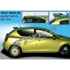 SEAT IBIZA 08+ spoiler zad. dveří horní (EU homologace)