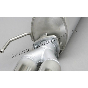 Sportovní výfuk Milotec - koncový tlumič, ušlechtilá ocel, Škoda Roomster Sportovní výfuk Milotec - koncový tlumič, ušlechtilá ocel, Škoda Roomster