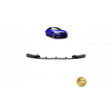 Přední spoiler BMW 4 F32 F33 F36 Matná Černá