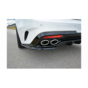 Splitter Kia Stinger I GT GT-Line Tył Boczne Gloss Black