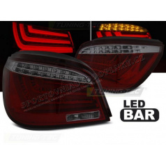 BMW E60 07.2003-02.2007 zadní lampy red smoke LED BAR