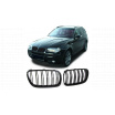 Sportovní gril dvojité žebrování Gloss Black BMW X3 E83 Facelift 2006-2010