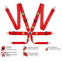 Sportovní pásy OMP 804F FIA