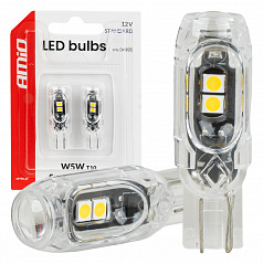 LED žárovky STANDARD W5W T10 2835 5SMD bílé 12V