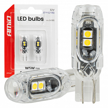 LED žárovky STANDARD W5W T10 2835 5SMD bílé 12V LED žárovky STANDARD W5W T10 2835 5SMD bílé 12V