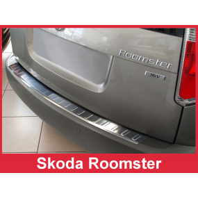 Nerez kryt- ochrana prahu zadního nárazníku Škoda Roomster 2006-12