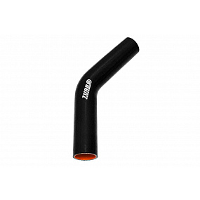 Kolanko 45st TurboWorks Pro Black 76mm XL Kolanko 45st TurboWorks Pro Black 76mm XL