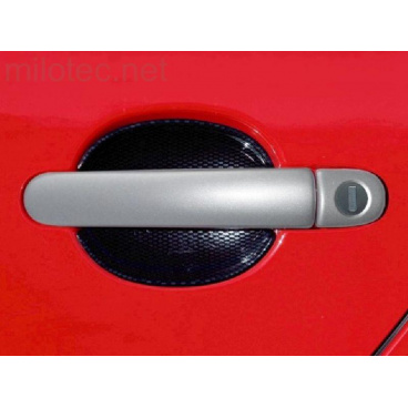 Kryty klik plné, ABS stříbrný (2+2 ks jeden zámek), Roomster Kryty klik plné, ABS stříbrný (2+2 ks jeden zámek), Roomster