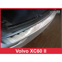 Nerez kryt- ochrana prahu zadního nárazníku Volvo XC60 II 2017+