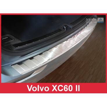 Nerez kryt- ochrana prahu zadního nárazníku Volvo XC60 II 2017+