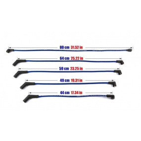 Przewody zapłonowe PowerTEC ROVER 111 214 414 HONDA ACCORD III 85-00 Niebieskie
