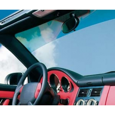 Tónovací pruh na přední okno Foliatec 19x150cm - černý, modrý Tónovací pruh na přední okno Foliatec 19x150cm - černý, modrý