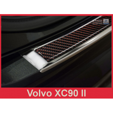 Carbon kryt- ochrana prahu zadního nárazníku Volvo XC90 II 2015+ Carbon kryt- ochrana prahu zadního nárazníku Volvo XC90 II 2015+