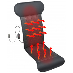 Luxusní vyhřívaný potah sedadla 12V s digitální regulací