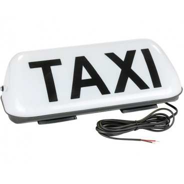 TAXI LED svítilna s magnetickou základnou bílá TAXI LED svítilna s magnetickou základnou bílá