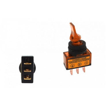 Přepínač Toggle Led Žlutá