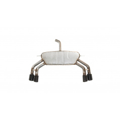 Koncový tlumič AUDI A3 2013-2019 s černými koncovkami pouze pro S-Line