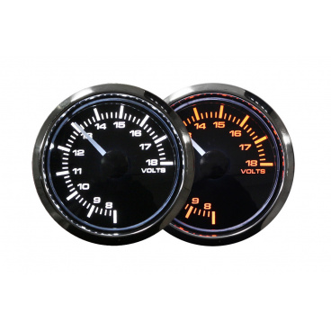 Hodiny Auto Gauge STP2B 52mm - Volt