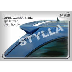 OPEL CORSA B 3D  (93-00) spoiler zad. dveří horní (EU homologace)